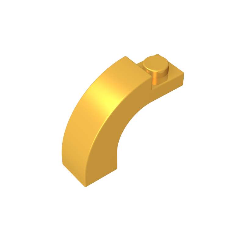 Arco de ladrillo 1 x 3 x 2 con parte superior curva-MyGobricksEs