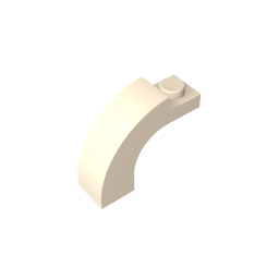 Arco de ladrillo 1 x 3 x 2 con parte superior curva-MyGobricksEs