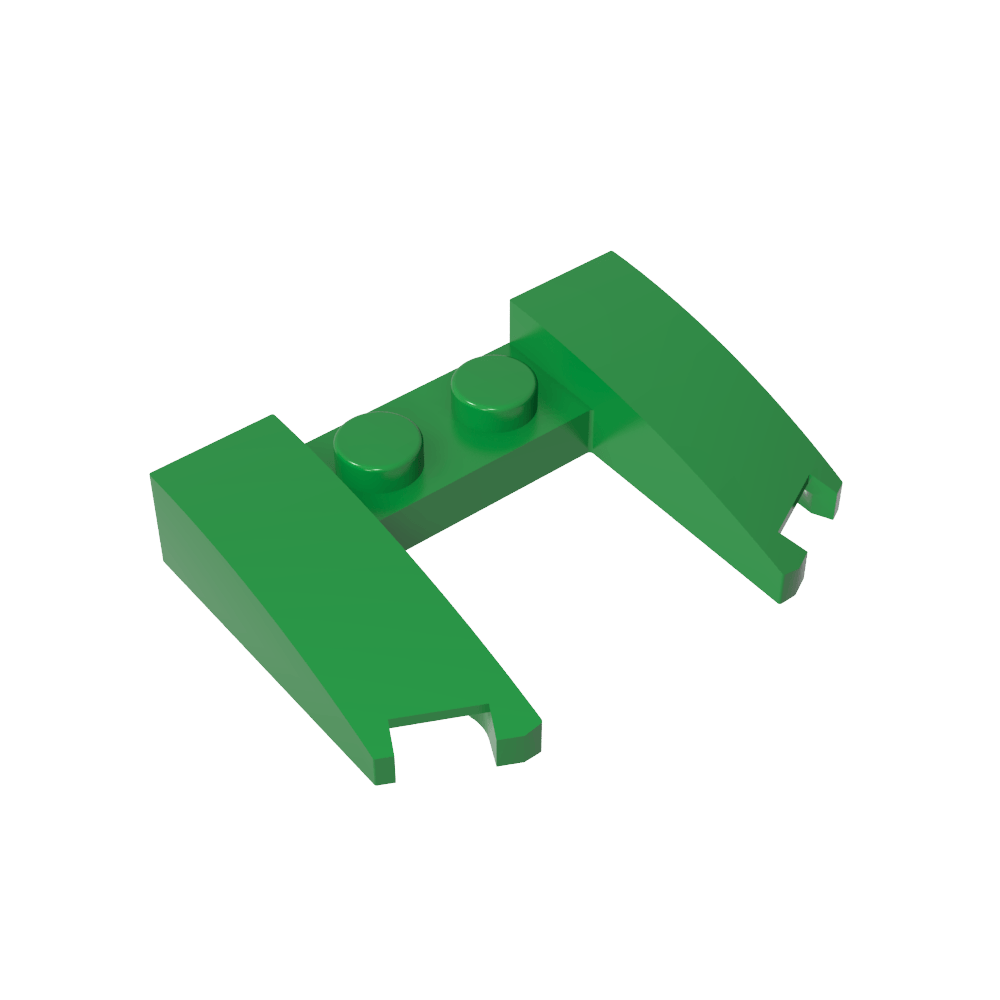 Cuña curvada de 3 x 4 x 2/3-MyGobricksEs