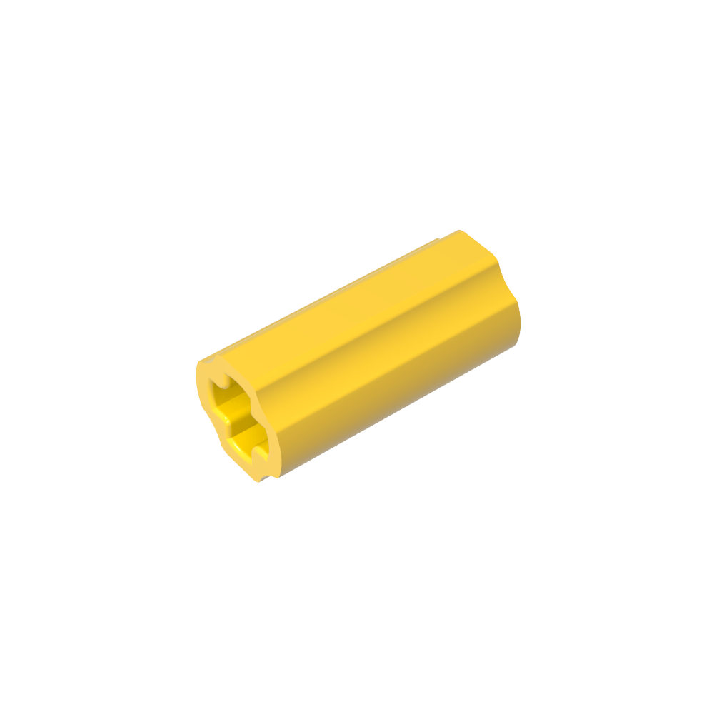 Conector de eje Technic liso [con orificio x + orientación]-MyGobricksEs
