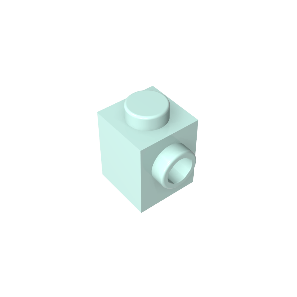 Ladrillo especial 1 x 1 con perno en 1 lado-MyGobricksEs
