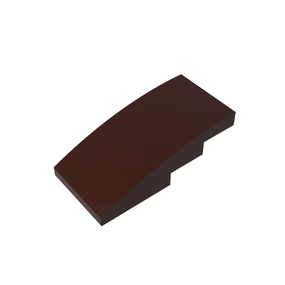 Pendiente curva 4 x 2 sin montantes-MyGobricksEs