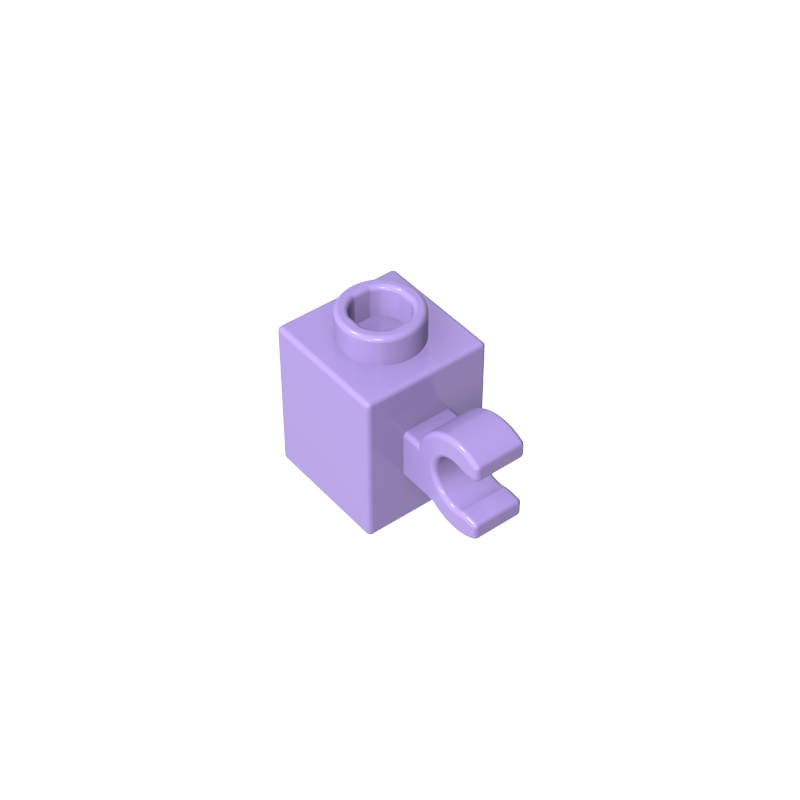 Ladrillo Especial 1 x 1 con Clip Horizontal-MyGobricksEs