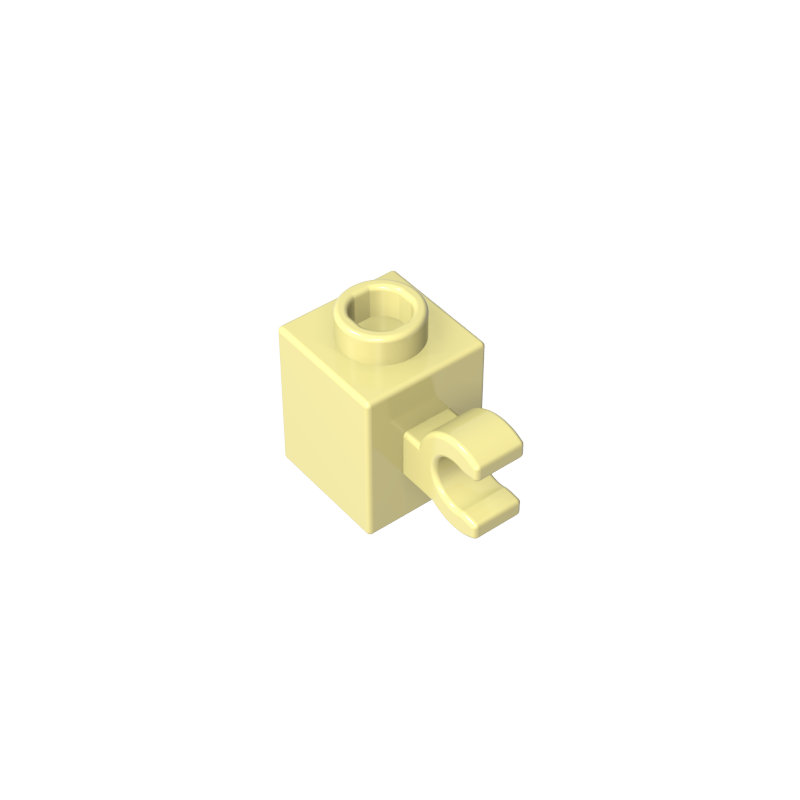 Ladrillo Especial 1 x 1 con Clip Horizontal-MyGobricksEs