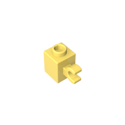 Ladrillo Especial 1 x 1 con Clip Horizontal-MyGobricksEs