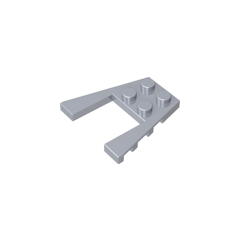 placa de cuña 4x4