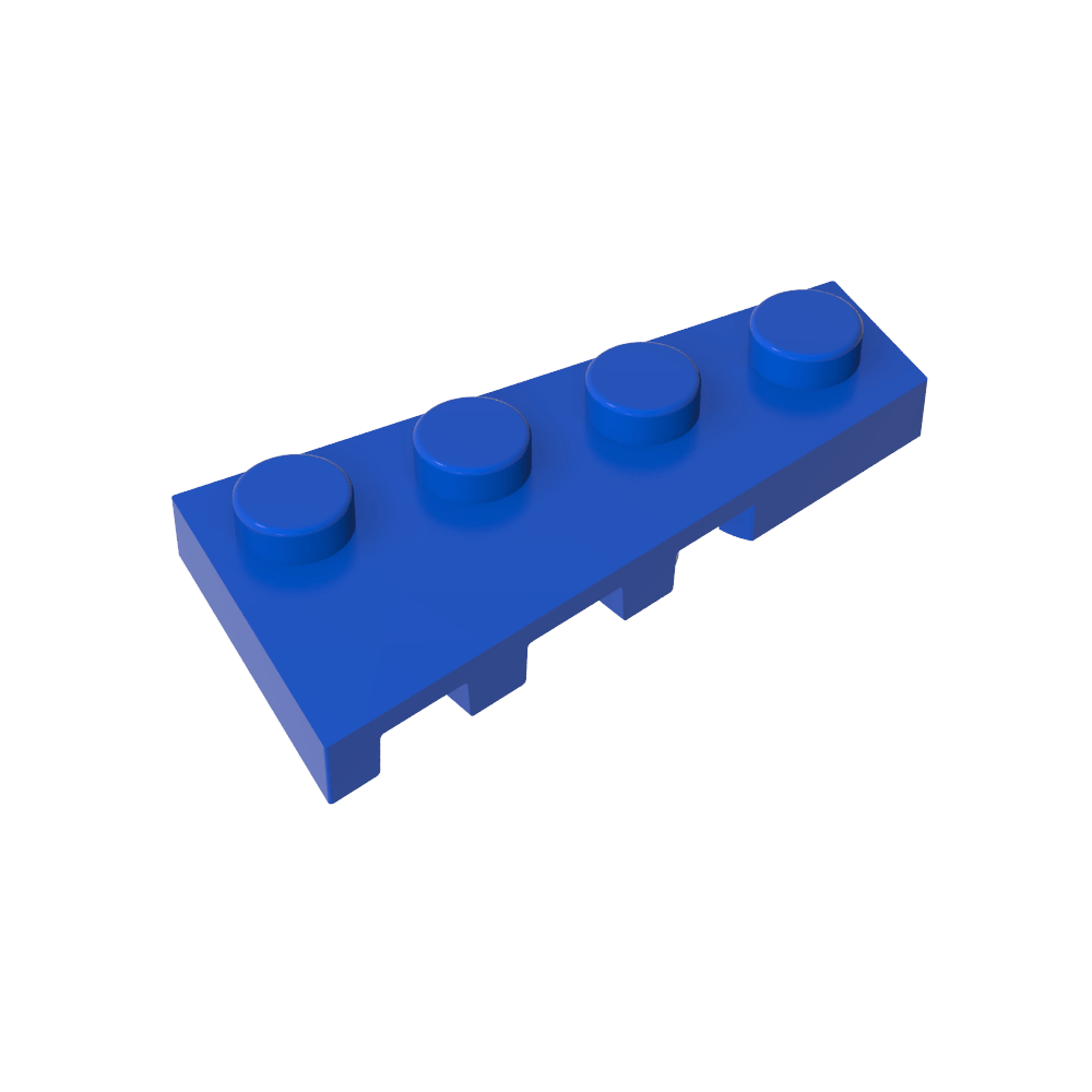 Placa de cuña 4 x 2 derecha-MyGobricksEs