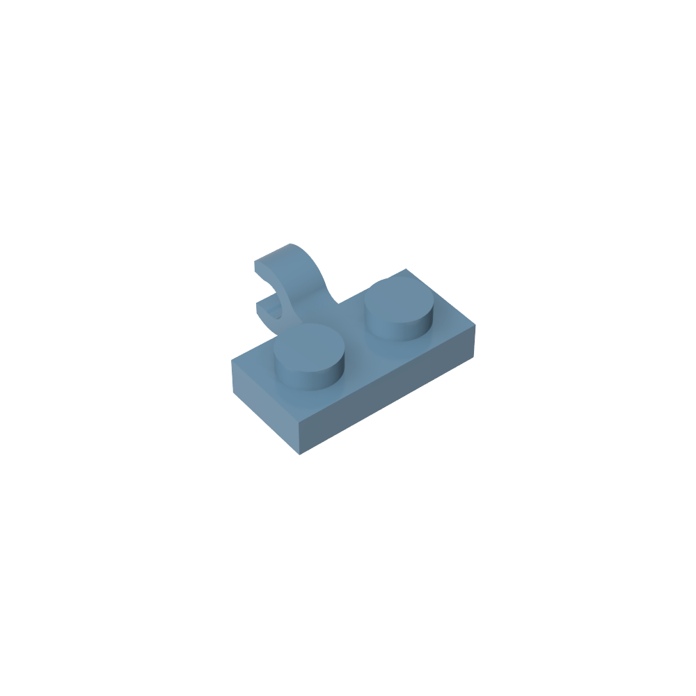 Placa Especial 1 x 2 con Clip Horizontal en el Lateral-MyGobricksEs
