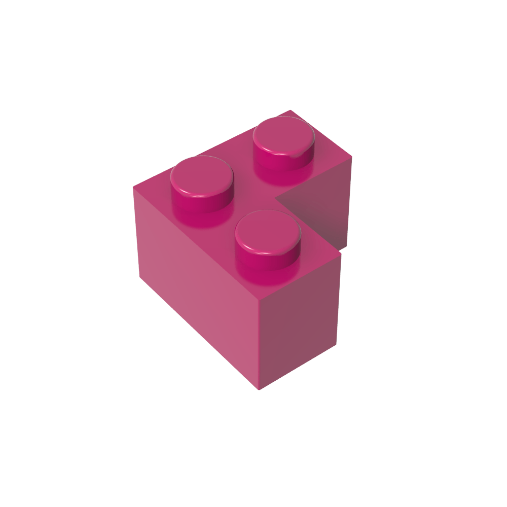 Ladrillo 2 x 2 Esquina-MyGobricksEs