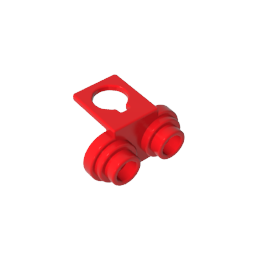 Soporte para cuello de figura con 2 pernos traseros-MyGobricksEs