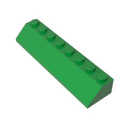 Pendiente 45° 2 x 8-MyGobricksEs