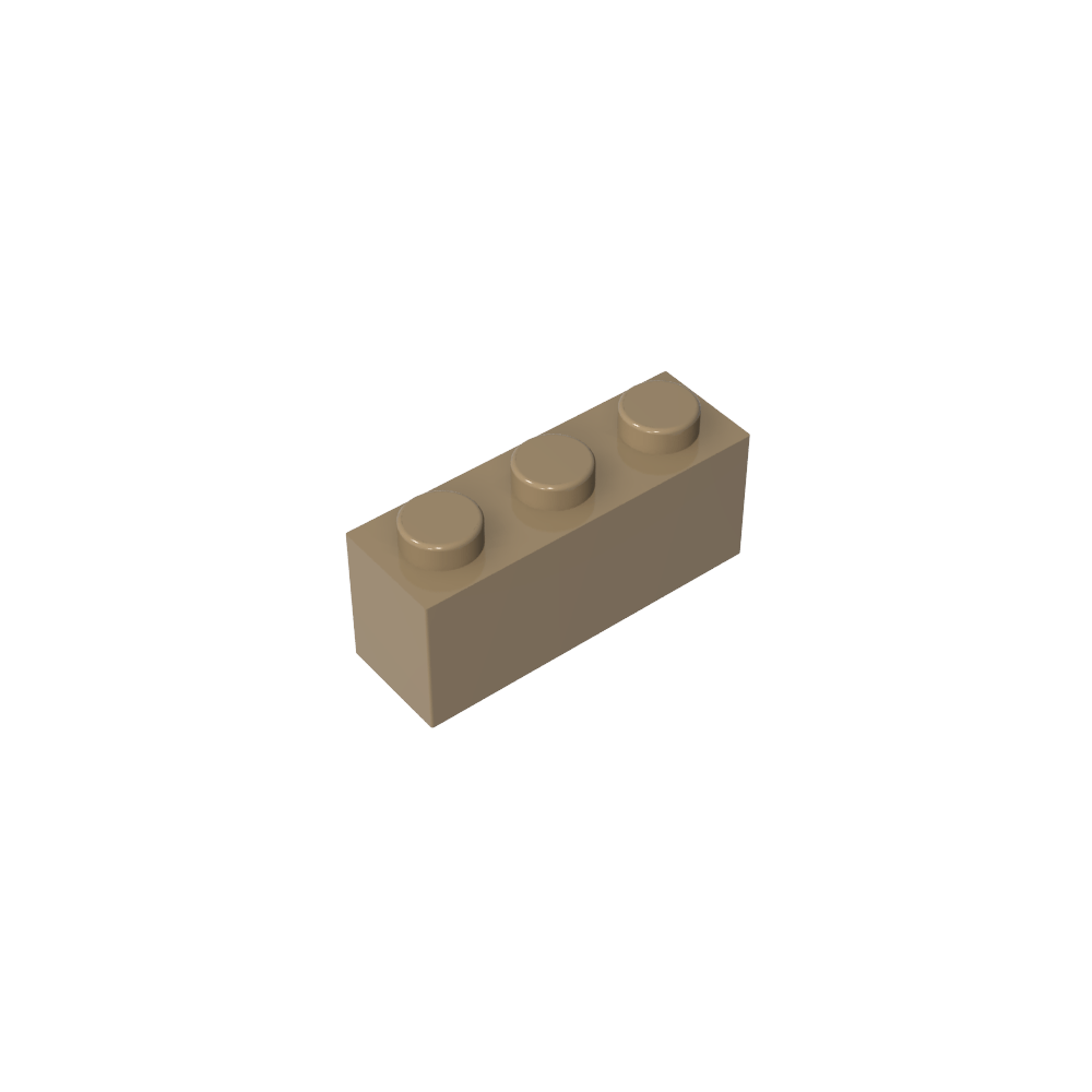 Ladrillo 1 x 3-MyGobricksEs