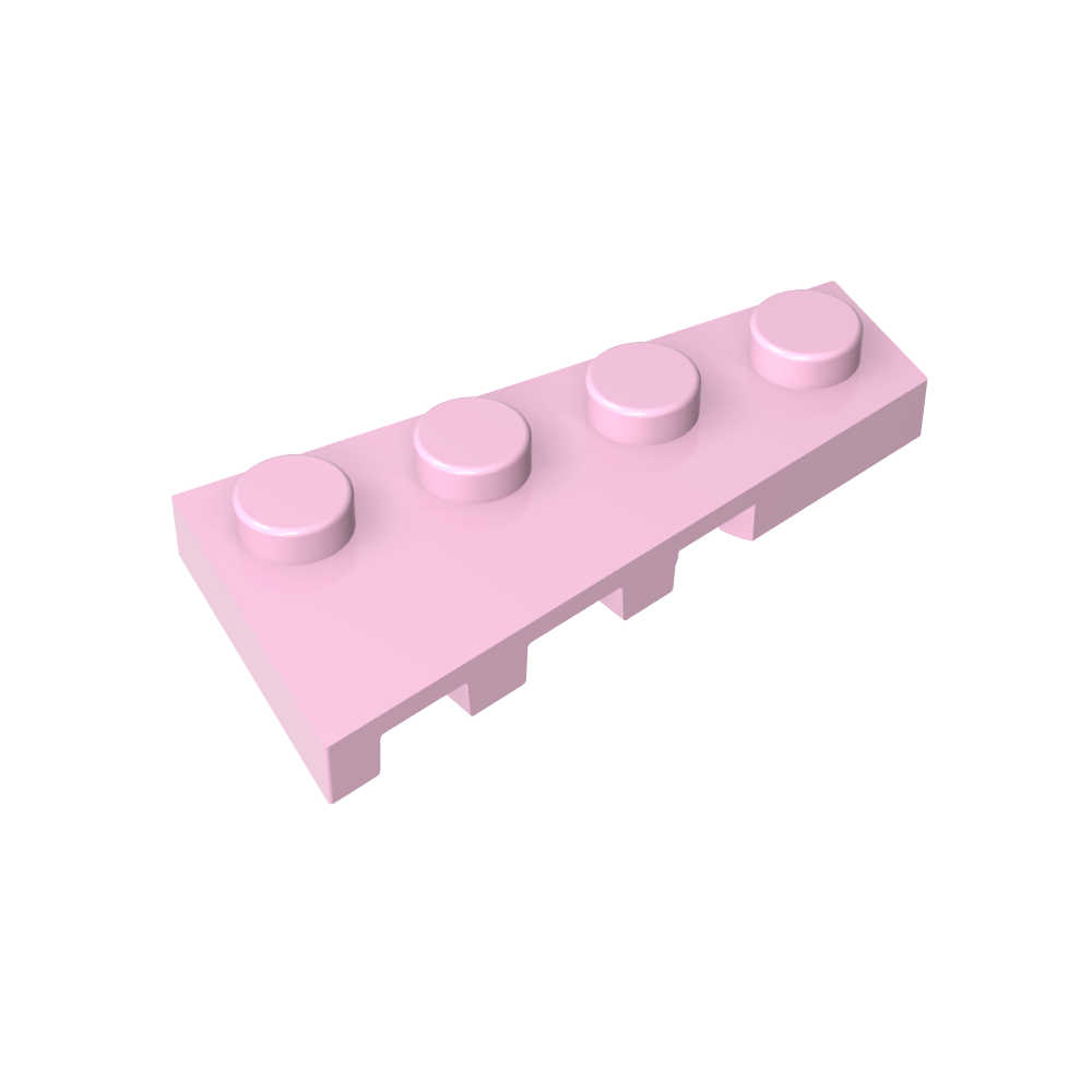Placa de cuña 4 x 2 derecha-MyGobricksEs