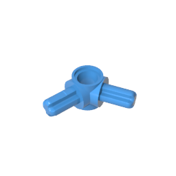 Conector Technic Pin Hub con 1 eje de 120°-MyGobricksEs
