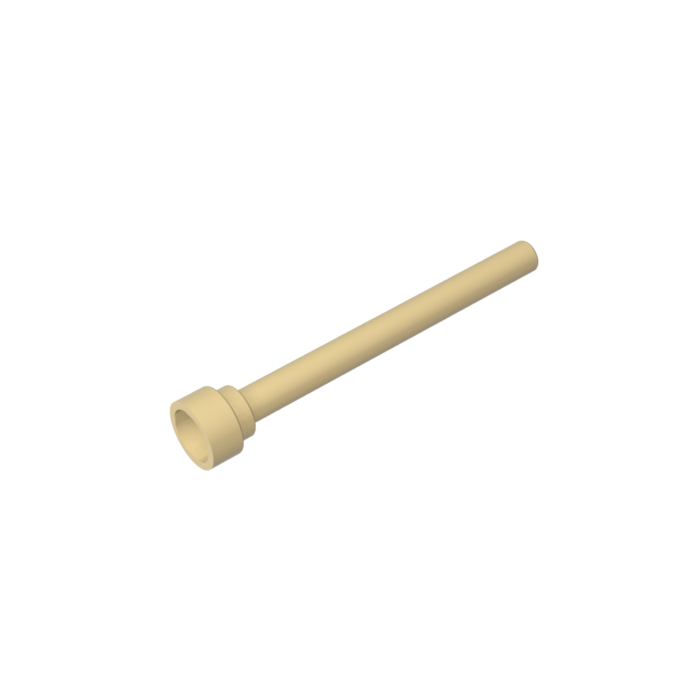 Antena 1 x 4 con parte superior plana-MyGobricksEs