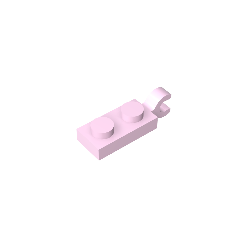 Placa Especial 1 x 2 con Clip Horizontal en el Extremo-MyGobricksEs