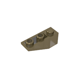 Pendiente Invertida 34° 3 x 1 sin Tope Interno-MyGobricksEs