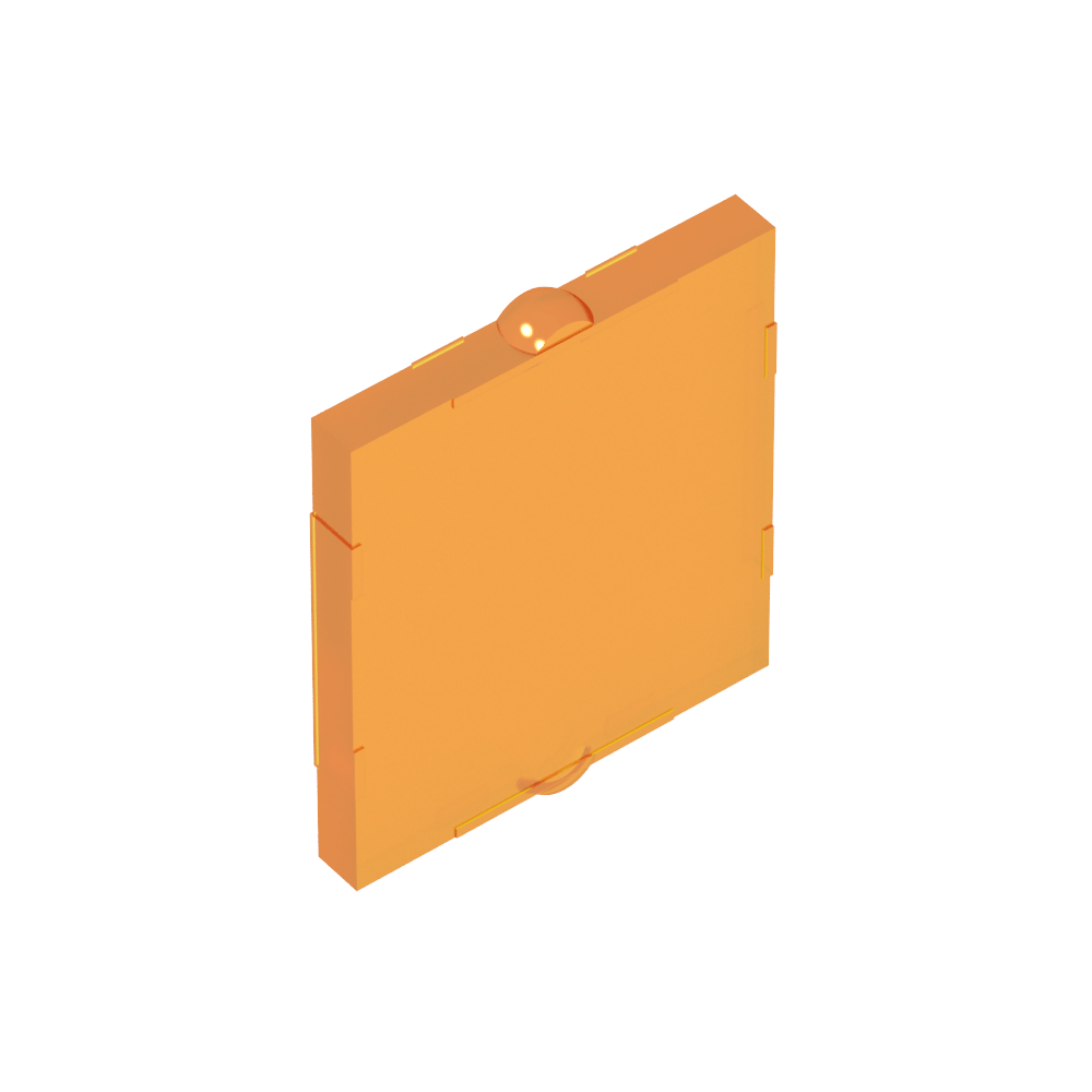 Vidrio para ventana 1 x 2 x 2 plano-MyGobricksEs