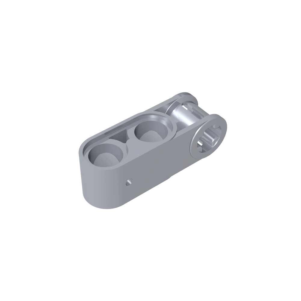 Conector de eje y pasador Technic perpendicular 3L con 2 orificios para pasadores-MyGobricksEs