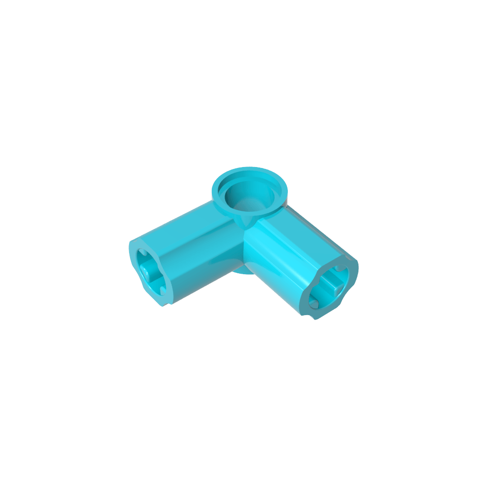 Conector de eje y pasador Technic en ángulo n.° 6 - 90°-MyGobricksEs
