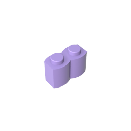 Empalizada especial de ladrillos 1 x 2 [también conocida como tronco]-MyGobricksEs