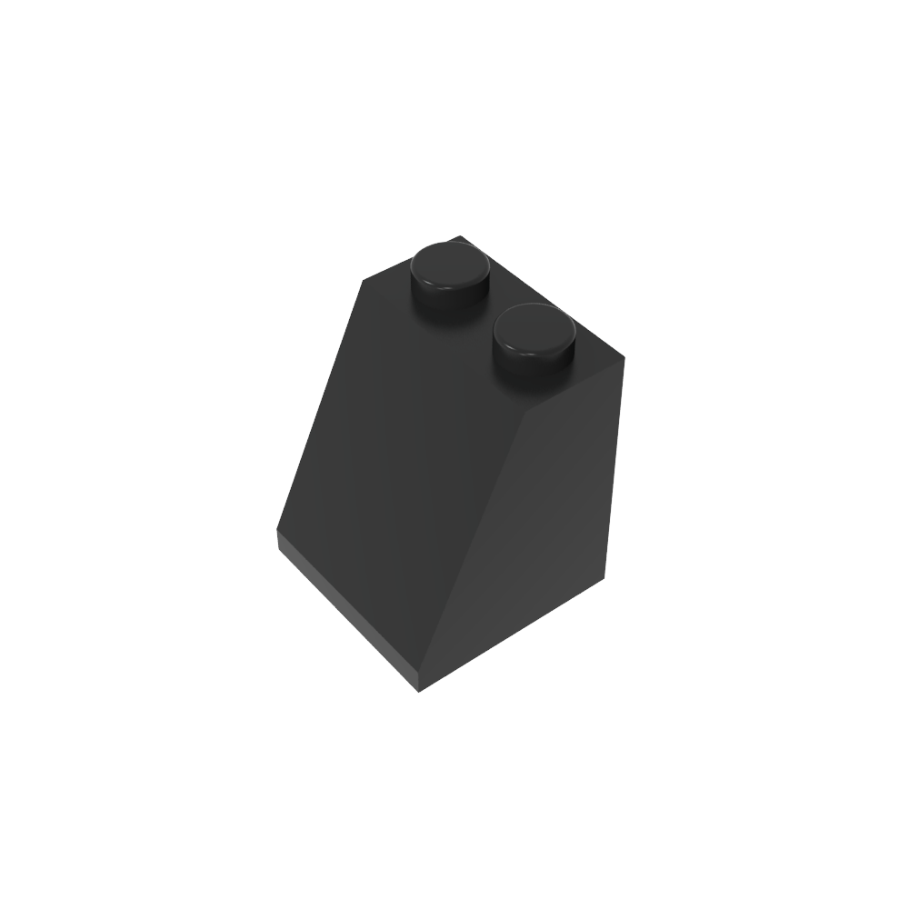 Pendiente 65° 2 x 2 x 2 con tubo inferior-MyGobricksEs