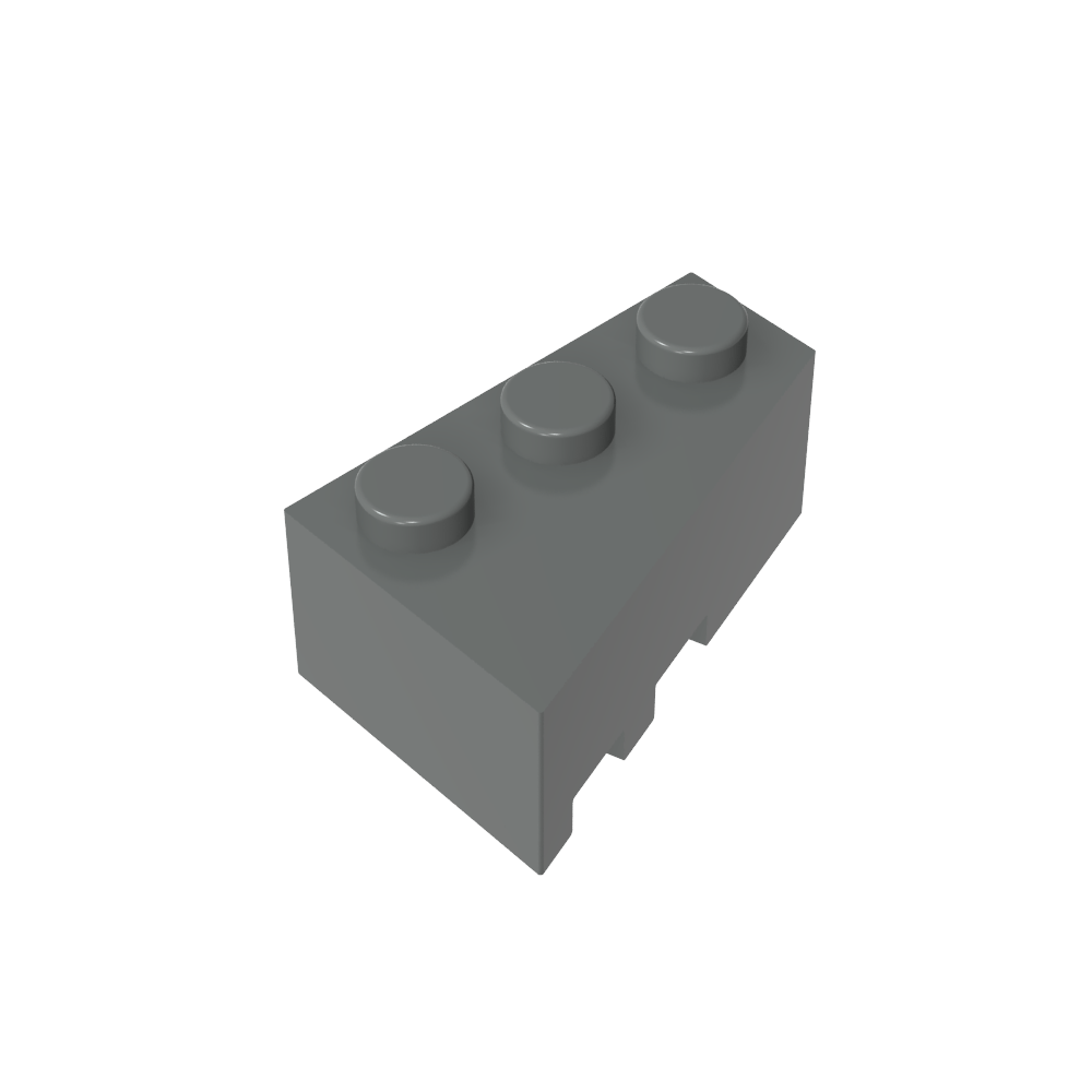Cuña 3 x 2 Derecha-MyGobricksEs