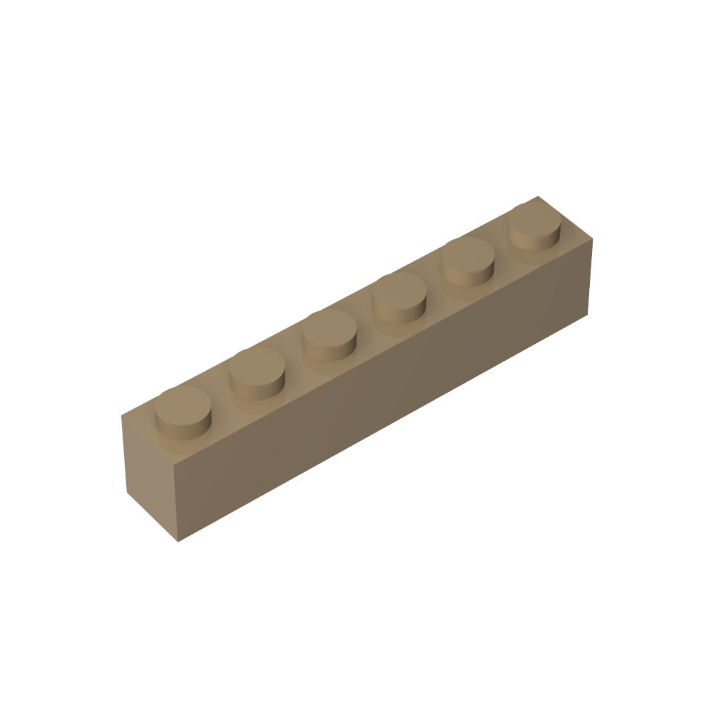 Ladrillo 1 x 6-MyGobricksEs