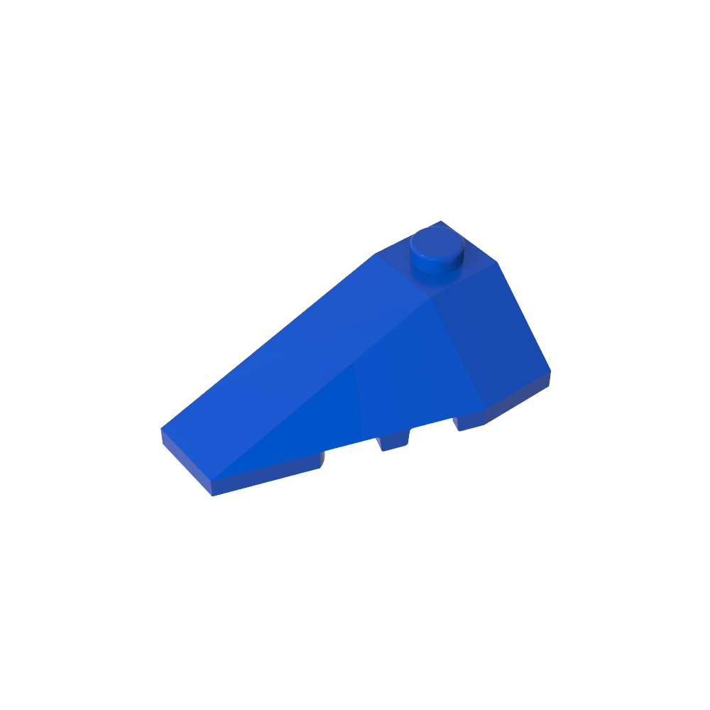 Cuña inclinada 4 x 2 triple izquierda-MyGobricksEs