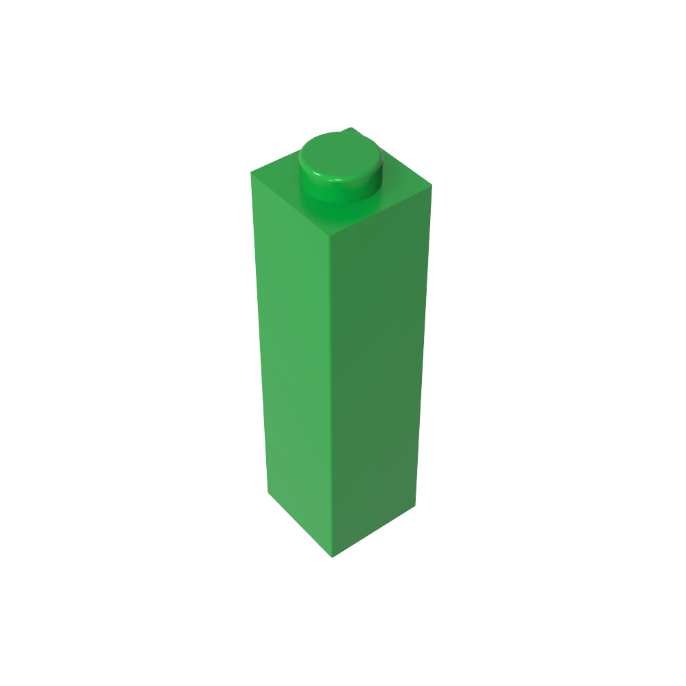 Ladrillo 1 x 1 x 3-MyGobricksEs