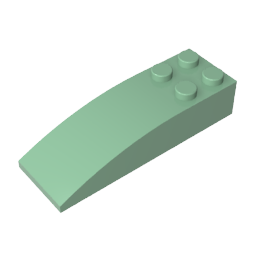 Ladrillo curvo 6 x 2-MyGobricksEs