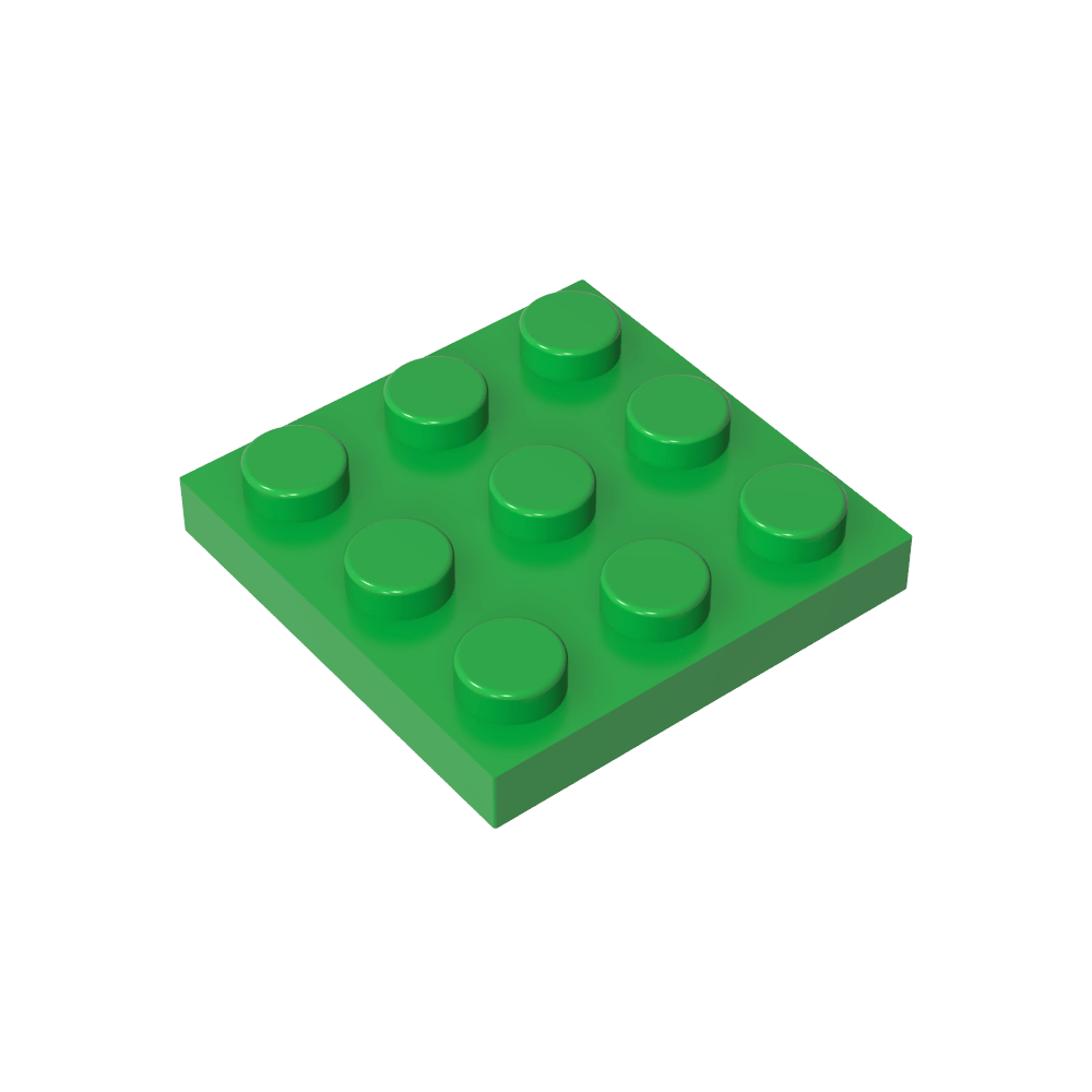 Placa 3 x 3-MyGobricksEs
