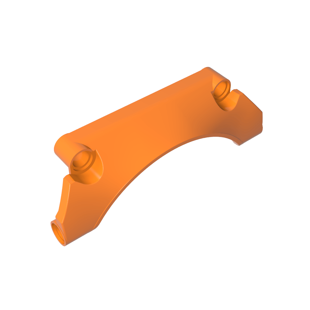 Panel técnico para guardabarros de coche arqueado 3 x 9 x 2-MyGobricksEs