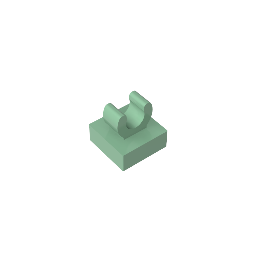 Azulejo Especial 1 x 1 con Clip con Bordes Redondeados-MyGobricksEs