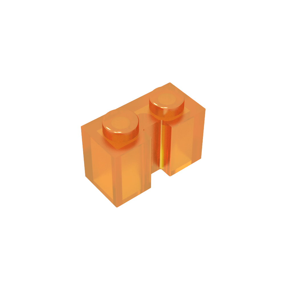 Ladrillo Especial 1 x 2 con Ranura-MyGobricksEs