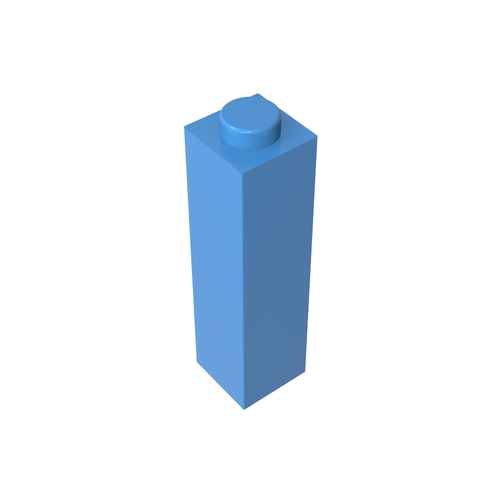 Ladrillo 1 x 1 x 3-MyGobricksEs