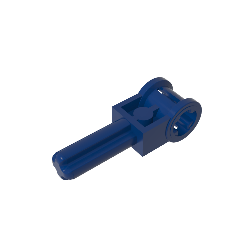 Eje Technic 1.5 con conector de eje perpendicular (mango de inversión de pértiga Technic)-MyGobricksEs