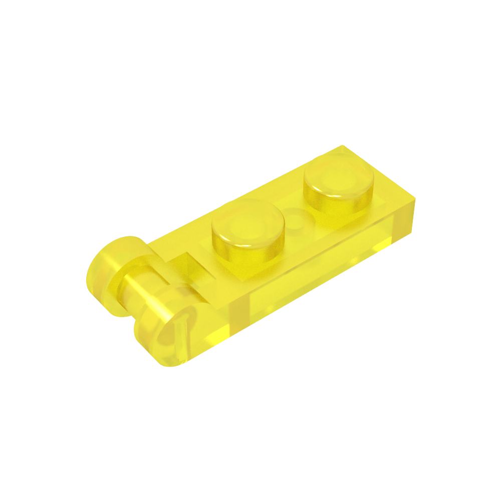 Placa Especial 1 x 2 con Asa en el Extremo [Extremos Cerrados]-MyGobricksEs