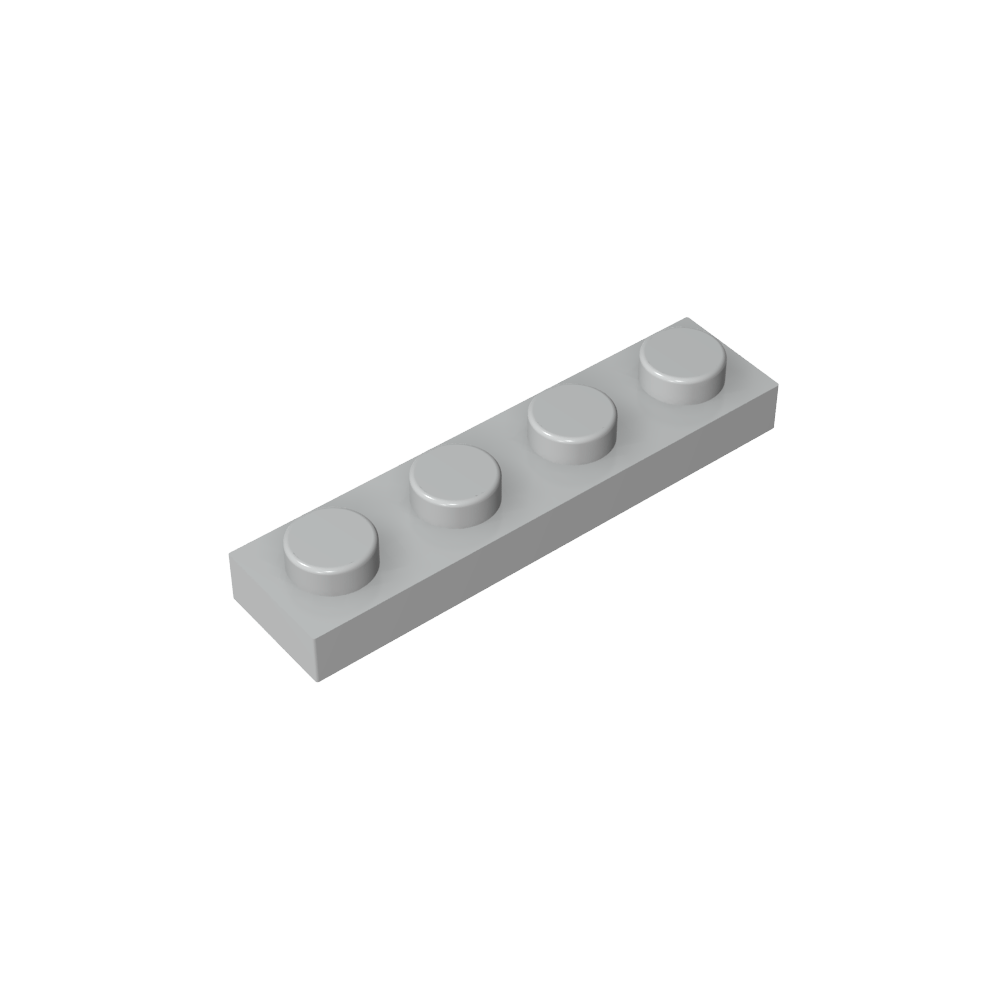 Placa 1 x 4-MyGobricksEs