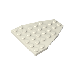 Placa de proa de barco de 7 x 6 con muescas para pernos-MyGobricksEs