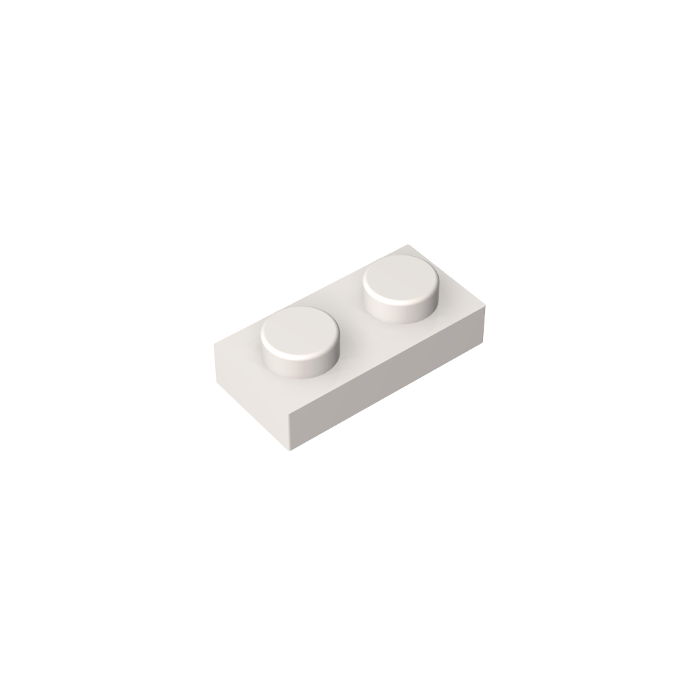 Placa 1 x 2-MyGobricksEs