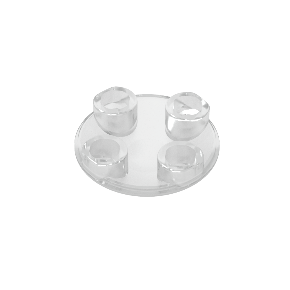 Plato redondo 2 x 2 con fondo redondeado [Boat Stud]-MyGobricksEs