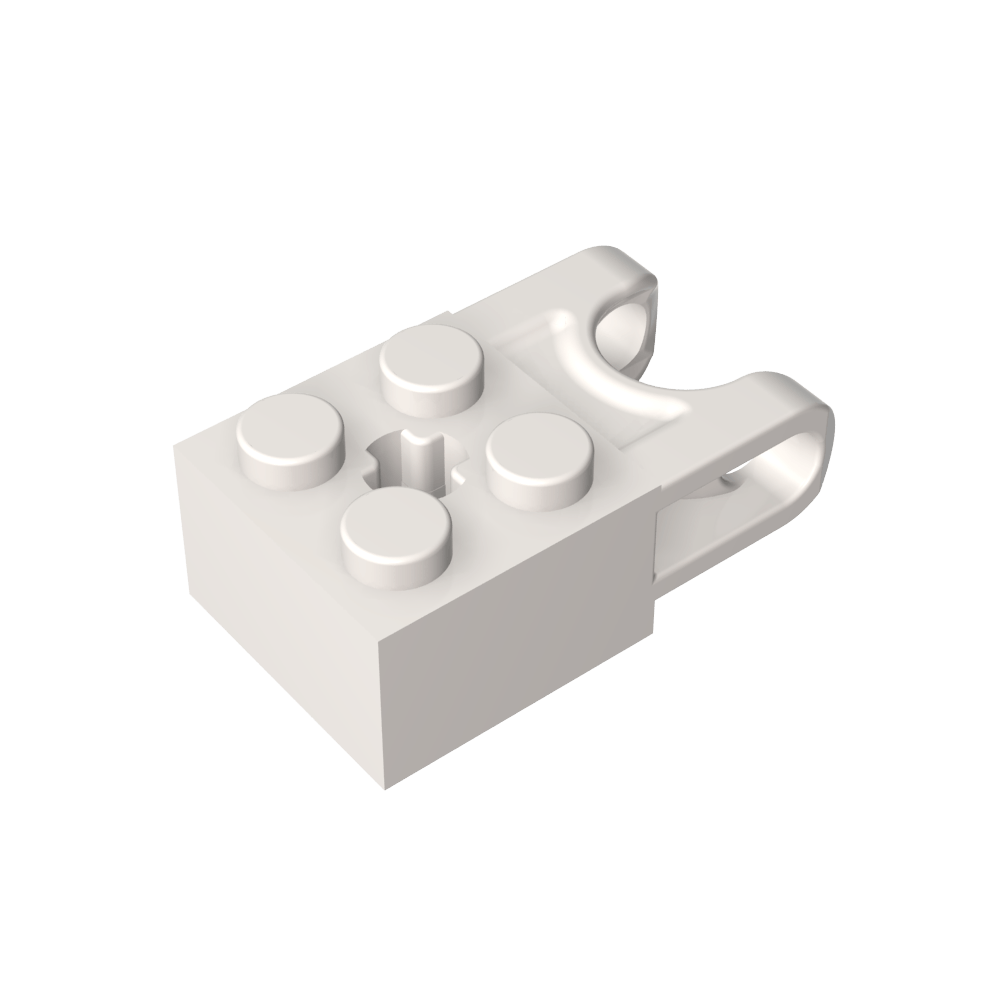 Technic Brick Special 2 x 2 con receptáculo de bola ancho y orificio para eje-MyGobricksEs