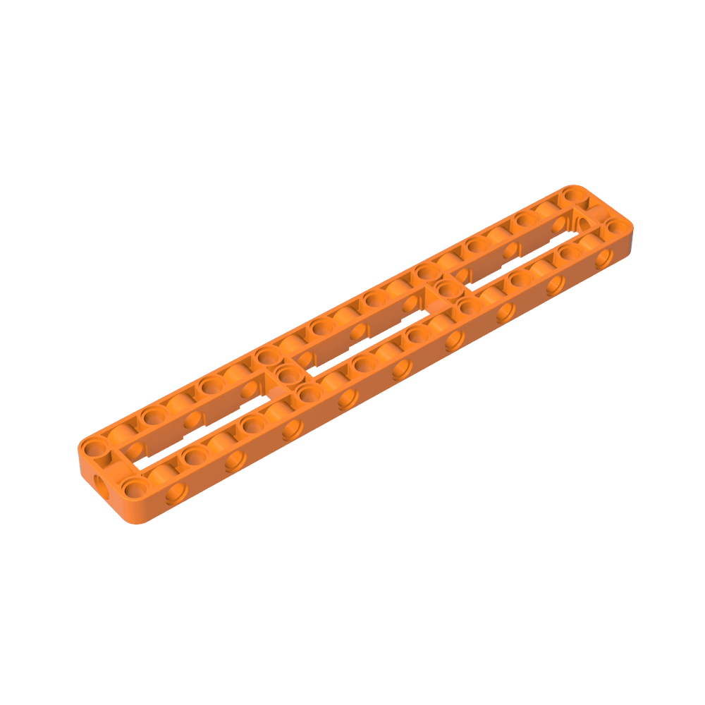 Technic, Liftarm, Marco modificado, Grosor 3 x 19, Centro abierto-MyGobricksEs