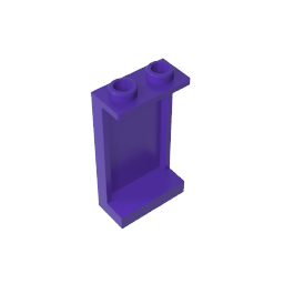 Panel 1 x 2 x 3 [Soportes laterales/Montantes huecos]-MyGobricksEs