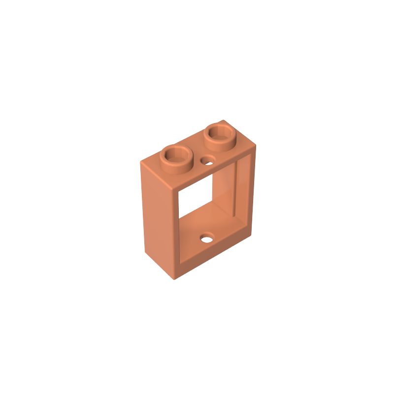 Ventana 1 x 2 x 2 Frente Plano-MyGobricksEs