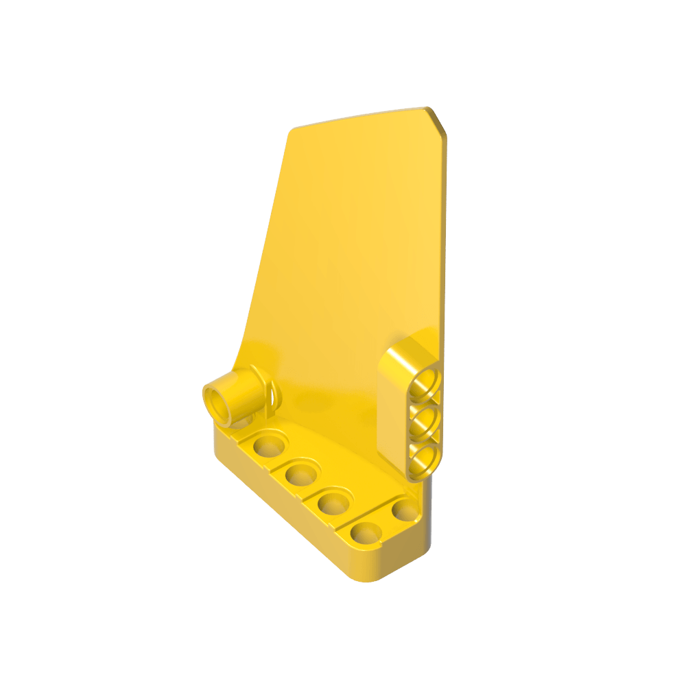 Carenado de panel técnico n.° 18 grande liso, lado B-MyGobricksEs