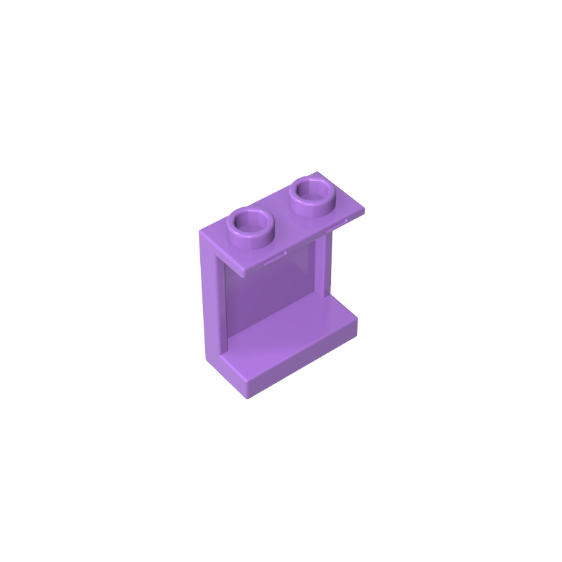 Panel 1 x 2 x 2 [Soportes laterales / Montantes huecos]-MyGobricksEs