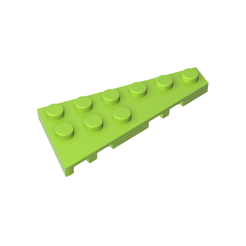 Placa de cuña 6 x 3 derecha-MyGobricksEs