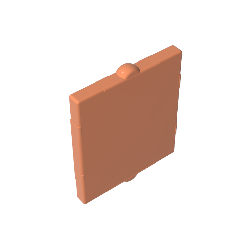 Vidrio para ventana 1 x 2 x 2 plano-MyGobricksEs